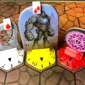 Gloomhaven Monster Standees - Health Bases