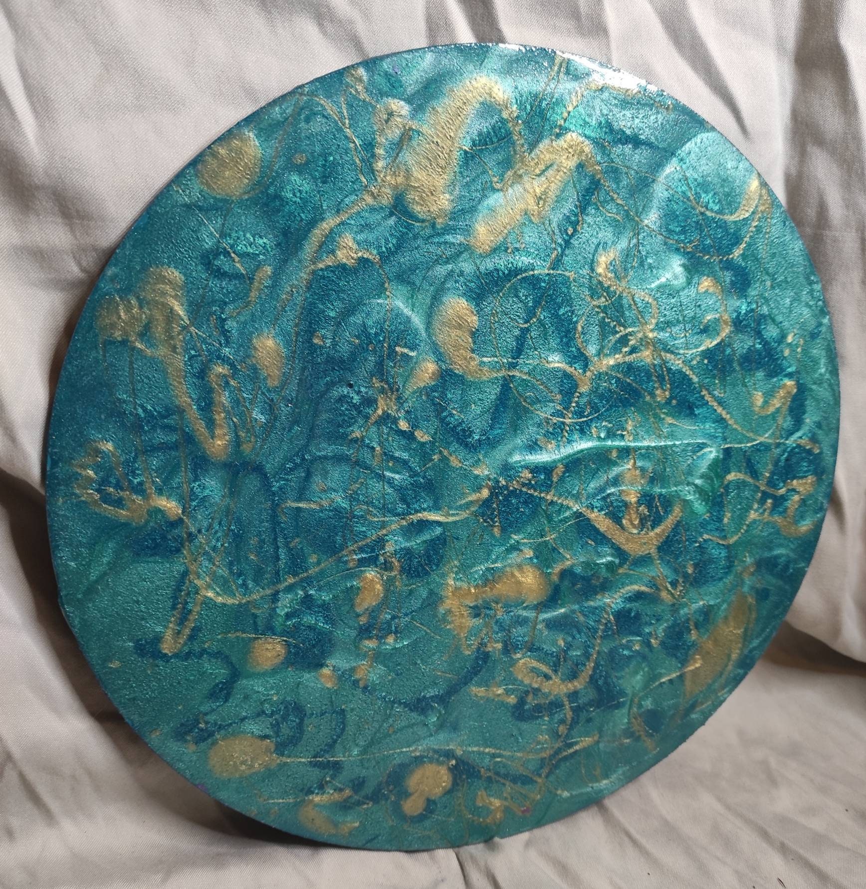 Resin wall art Etsy