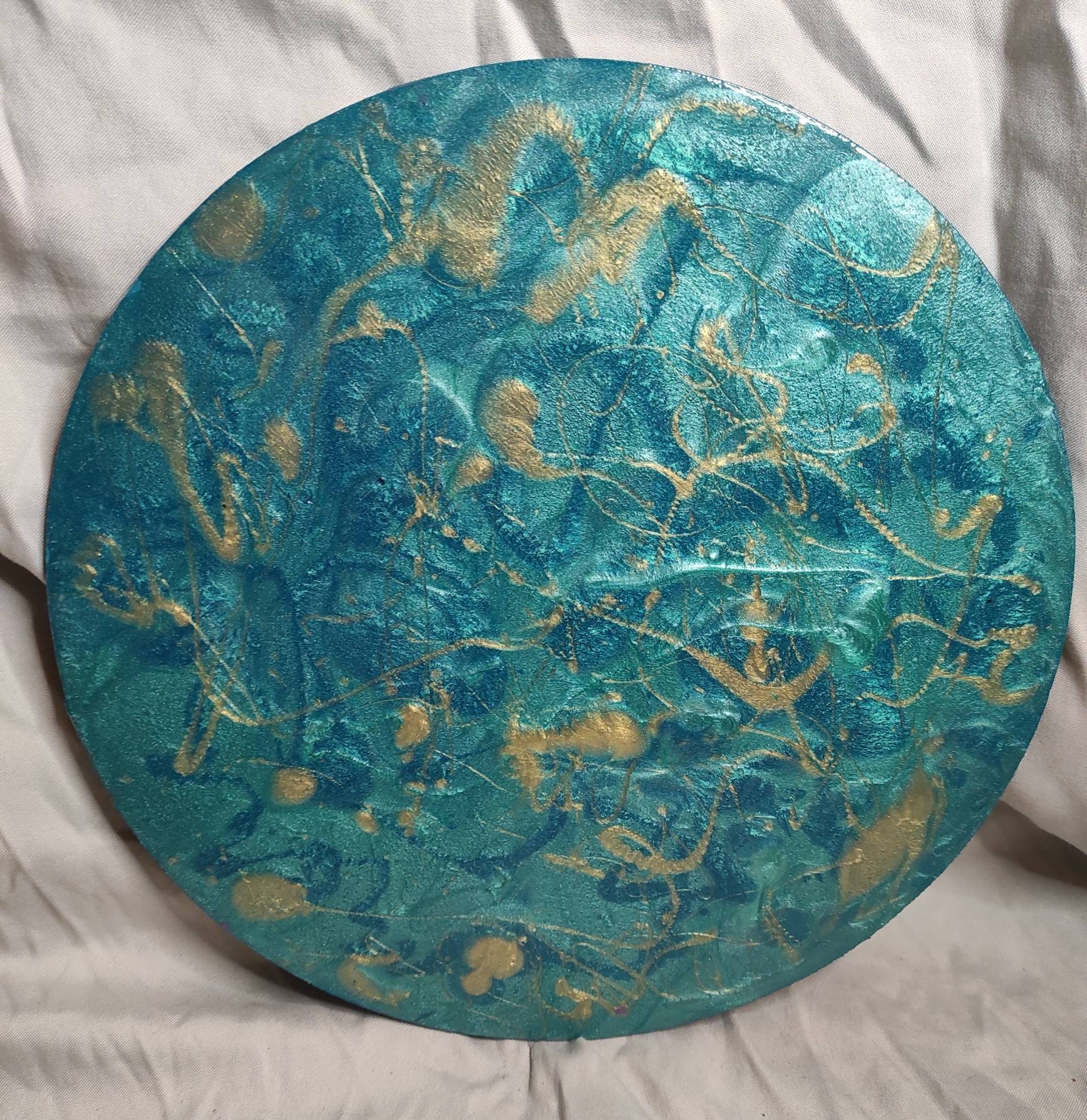 Resin wall art Etsy