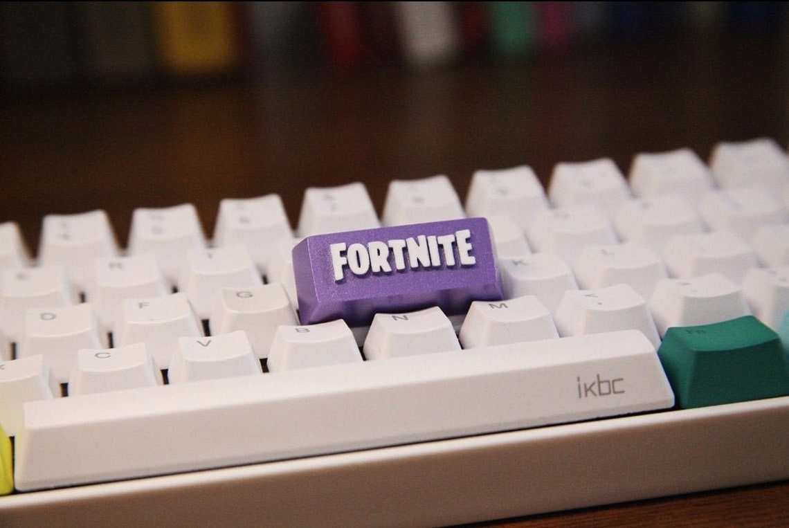 Fornite Keycaps Artisan Keycaps Handmade Keycap Etsy