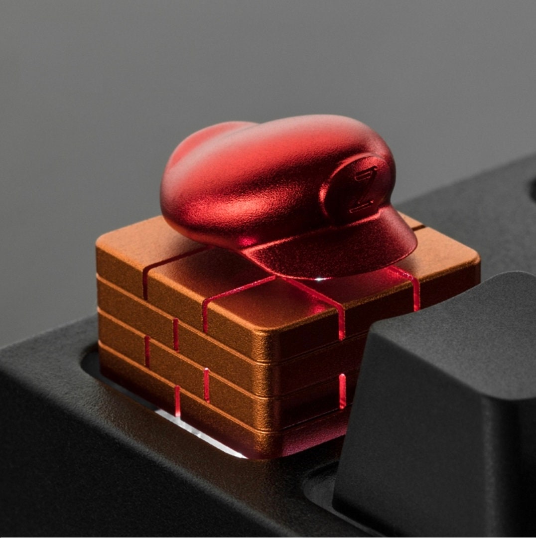 Mario Keycaps Artisan Keycaps Handmade Keycap Mechanical Etsy UK
