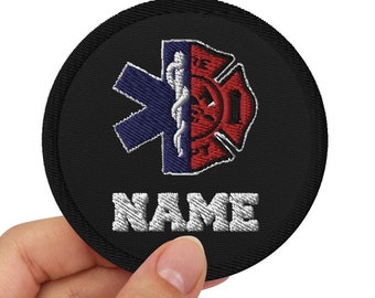 EMT Paramedic Firefighter Fire Rescue Patch