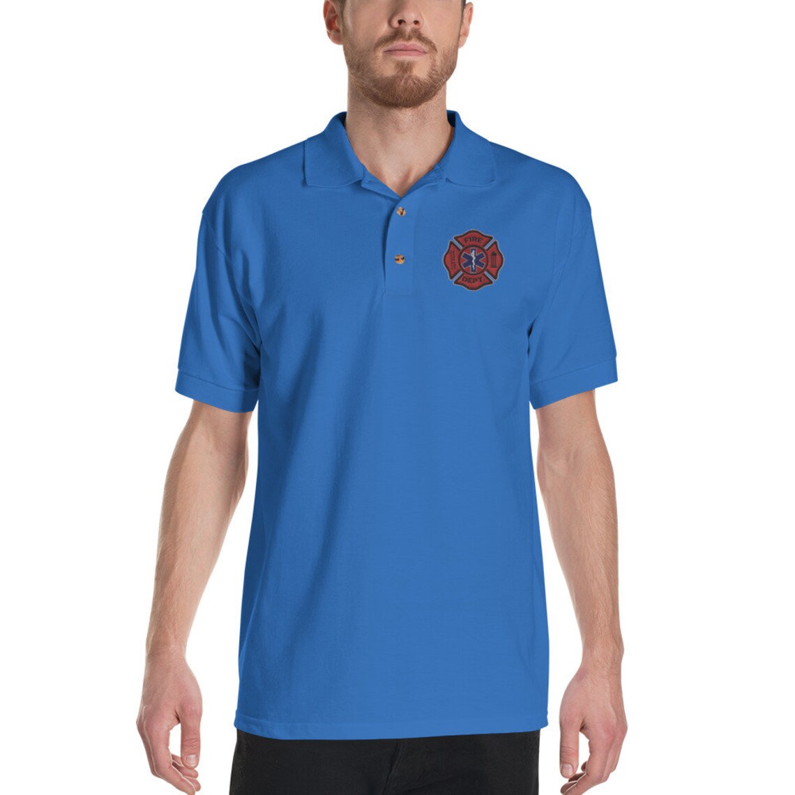 firefighter polo