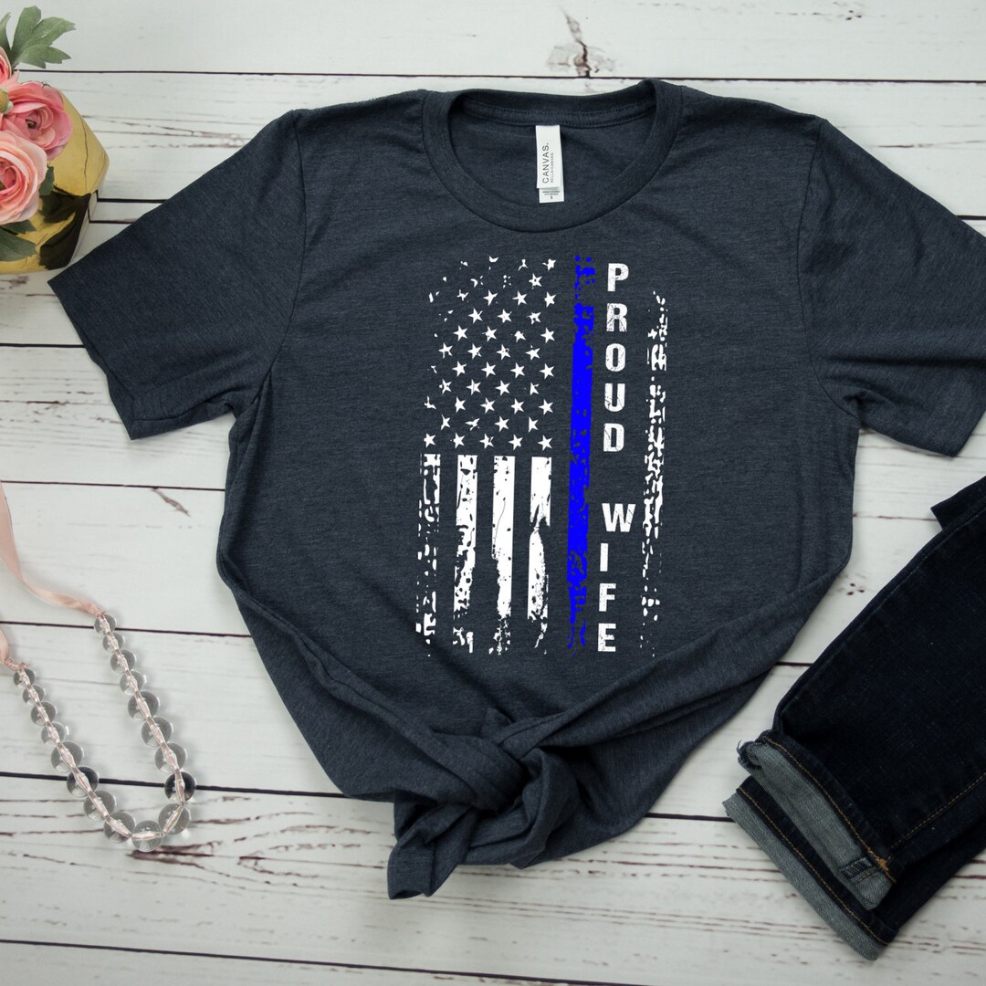 Police Wife Shirt Police Officer Wife Tshirt Police Wife Gift - Etsy
