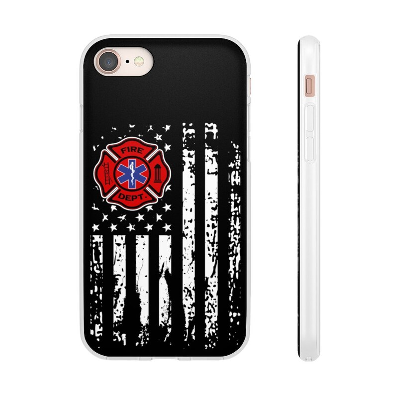 Emt Firefighter Phone Case Firefighter Emt Firefighter Gift Etsy