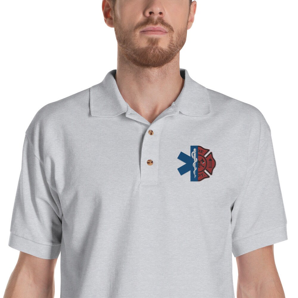 firefighter polo