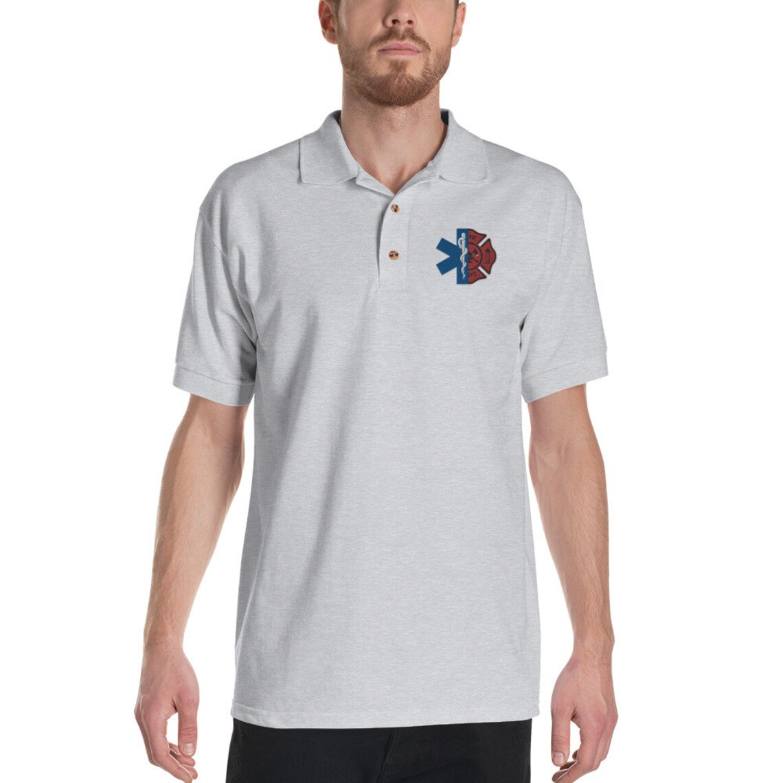 firefighter polo