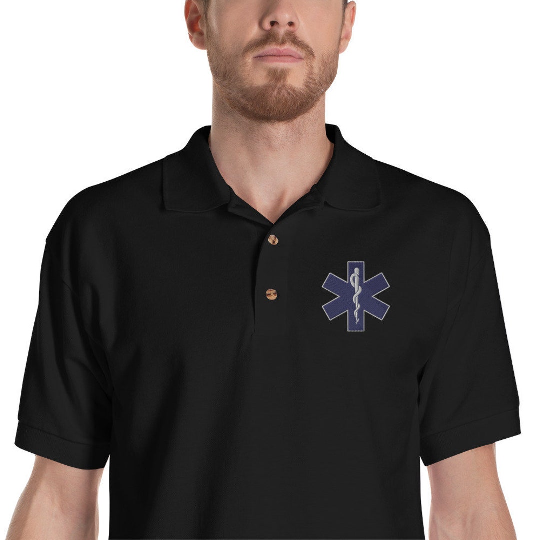 EMT Polo Shirt EMS Polo Shirt Paramedic Polo Shirt Emt Gift Ems Gift