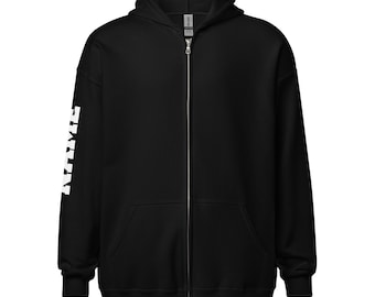 Sudadera con capucha y cremallera personalizada para emergencias médicas, regalo personalizado para emergencias médicas, impresión de nombre de EE. UU. en la manga, estrella de la vida, línea blanca fina, bandera estadounidense, cremallera para paramédico