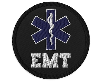 EMT-patch EMS-patch Paramedicus-patch Star of Life geborduurde patch