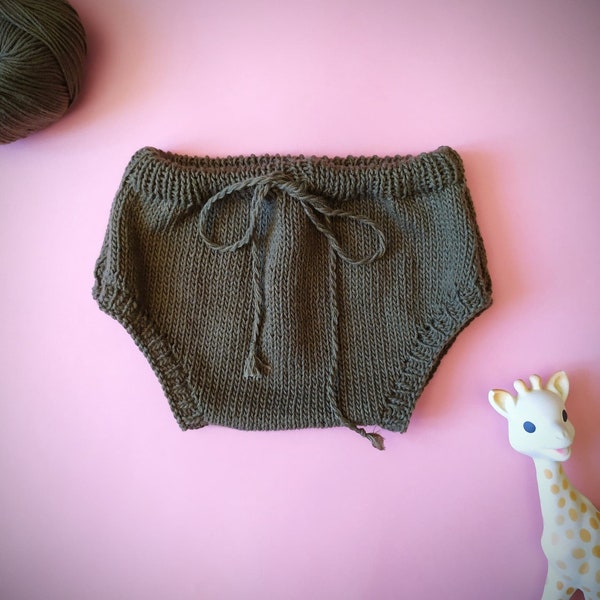 Bloomer - Culotte en tricot pour bébé