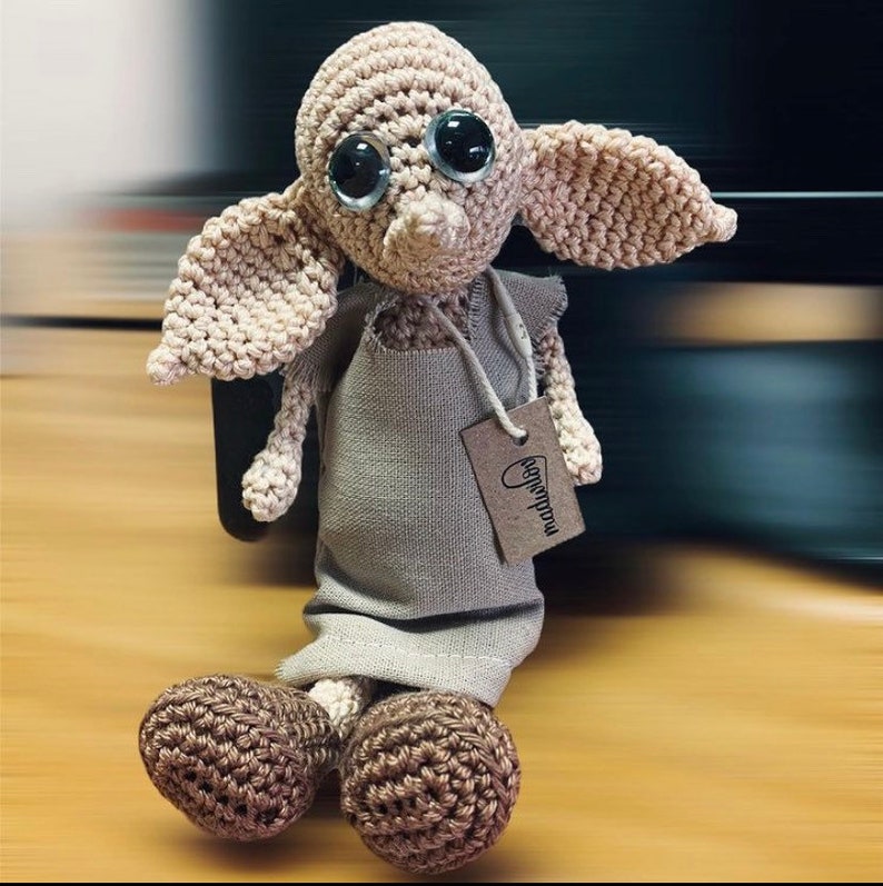 Dobby the House elf amigurumi pattern English patterncrochet Etsy