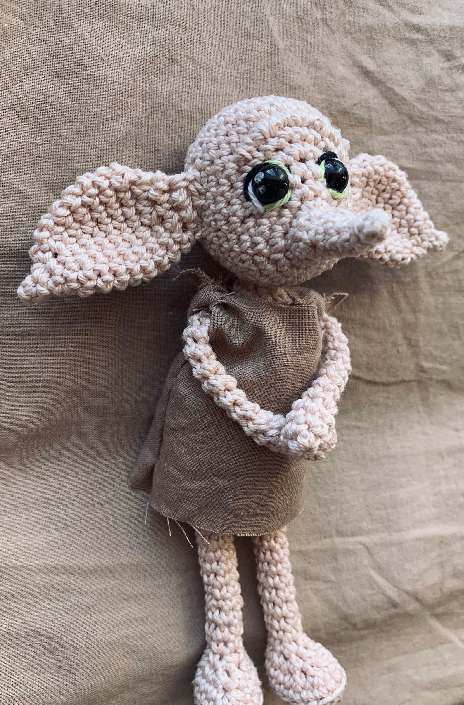 Dobby the House elf amigurumi pattern English patterncrochet Etsy