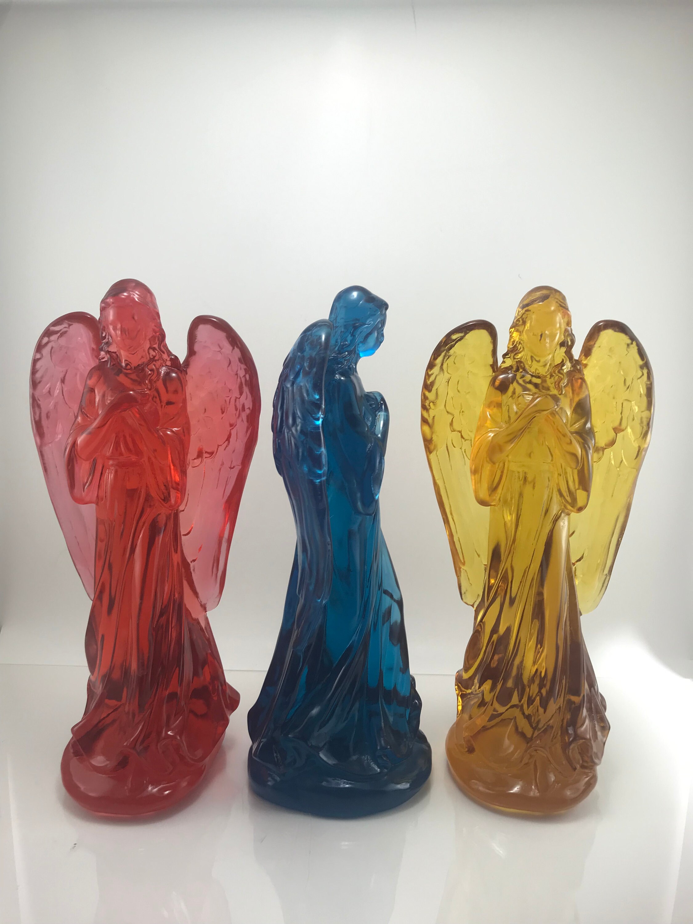 Epoxy Resin Decor Angel Statue Resin Angel Figure Epoxy Etsy UK