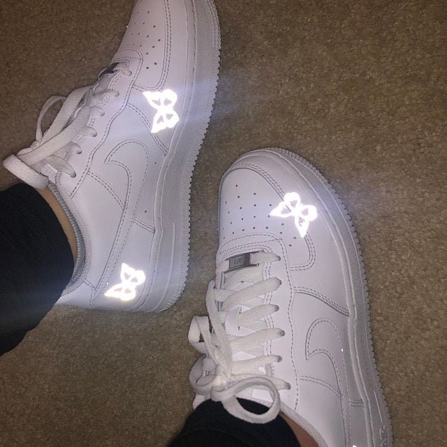 3M Reflective Louis Vuitton Iron on Patches For Custom Air Force 1 LV –  theshoesgirl