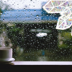 Rainbow Maker Suncatcher Sticker: Crystal Window Cling (8'' x 8'')