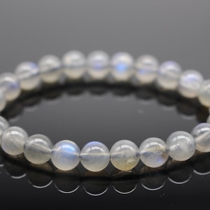 Labradorite bracelet stretch 7 mm high quality gemstone natural stone healing stone