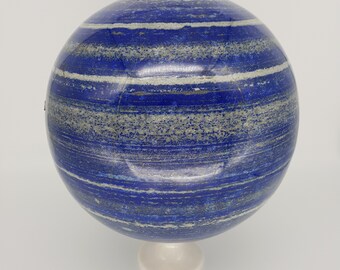 Lapis Lazuli Ball XXL Top Quality Museum Size Royal Blue