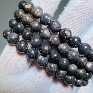 Opal Bracelet Black Rainbow Stretch Rare High Quality Gemstones Natural Stone Chakra Boho Hippie