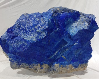 Lapislazuli Rohstein AAA Skulptur XXL 67kg Dekoration Heilstein Edelstein Mine 5