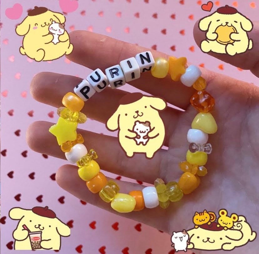 Cute kawaii sanrio beaded bracelets kandi Etsy
