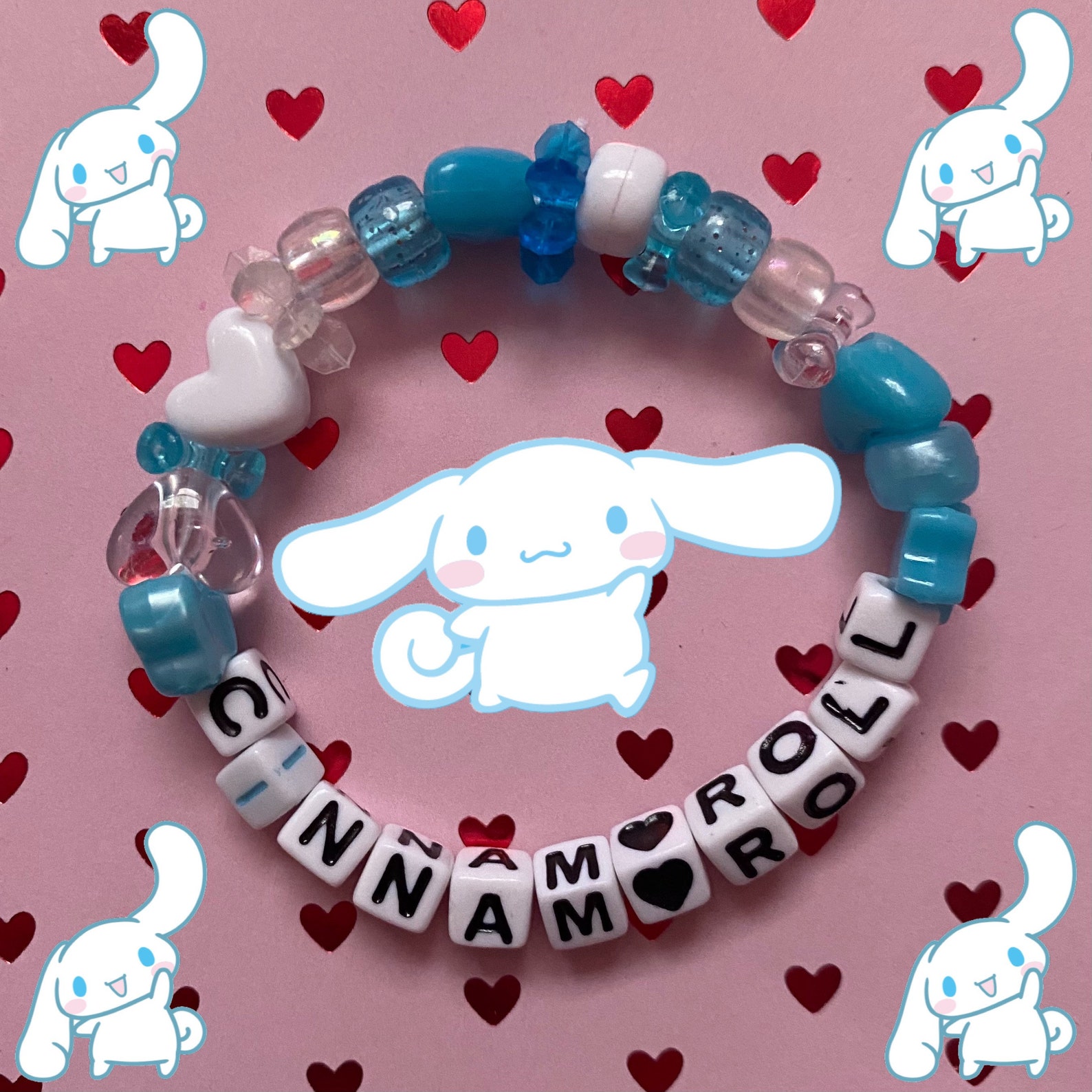 Cute kawaii sanrio beaded bracelets kandi Etsy