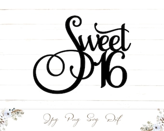 Free Free 271 Svg Files Sweet 16 Svg Free SVG PNG EPS DXF File