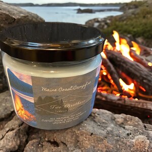 Maine Coast Campfire Scented Soy Candle