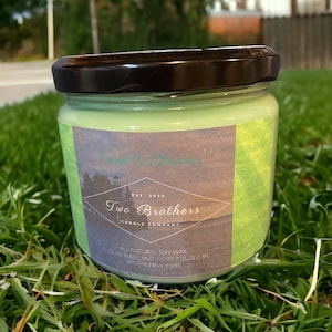 Fresh Cut Grass Soy Scented Candle