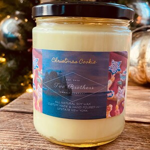 Christmas Cookie Scented Soy Candle