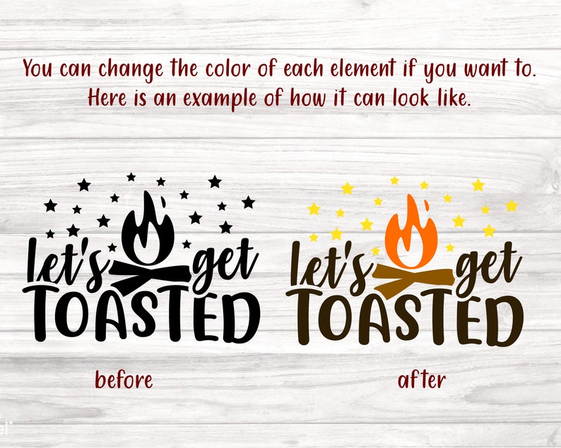 Download Let's get toasted SVG cut file let's get toasted svg | Etsy