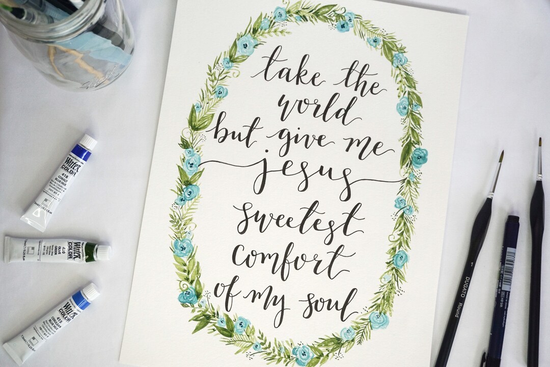 Jesus calligraphy sale