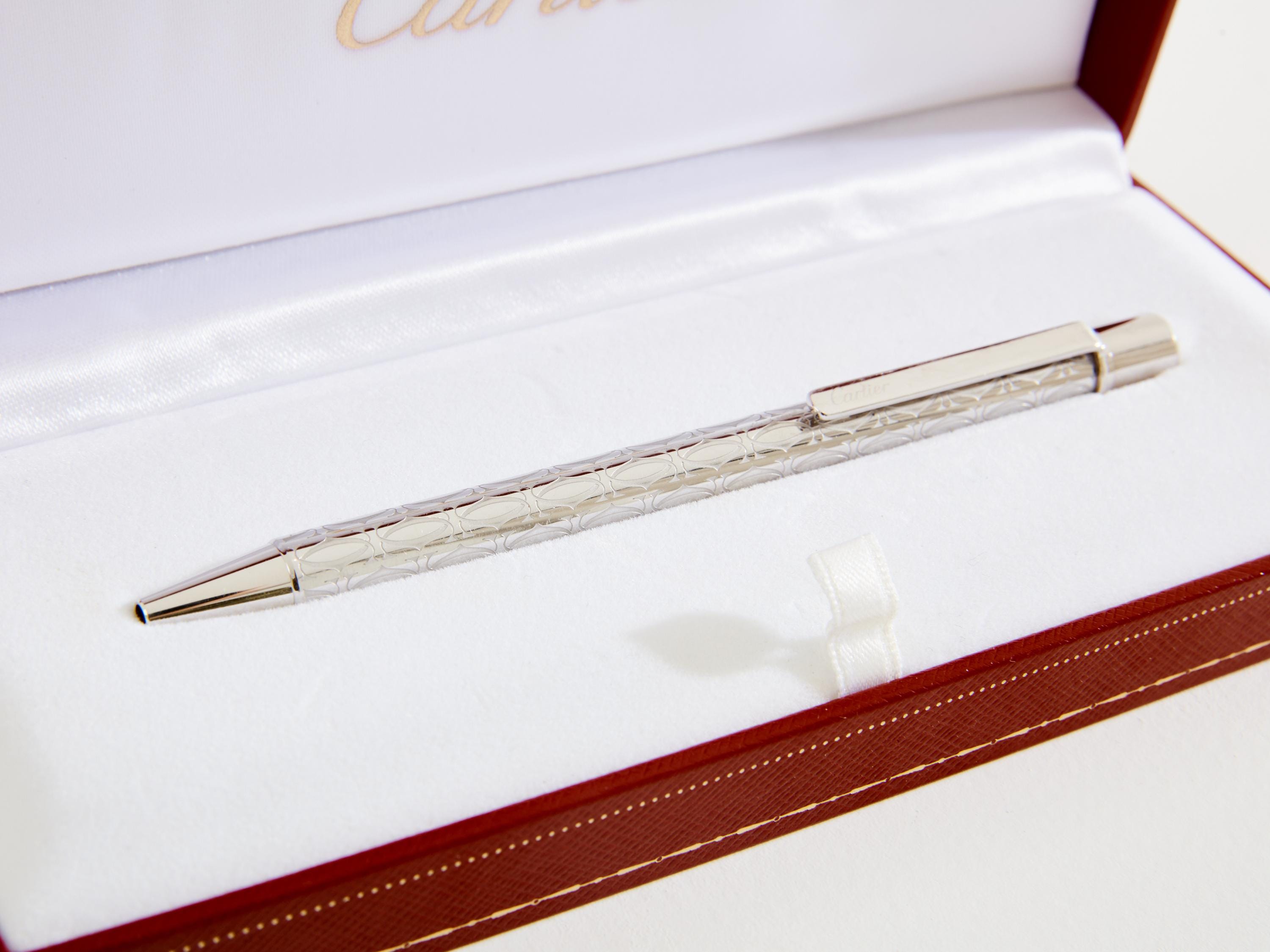 Cartier ボールペン　Must II Propelling Pen Authentic Cartier Stylo Bille Must II Ballpoint Pen | eBay