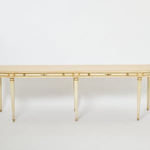Maison Jansen neoclassical Louis XVI style console table 1950s