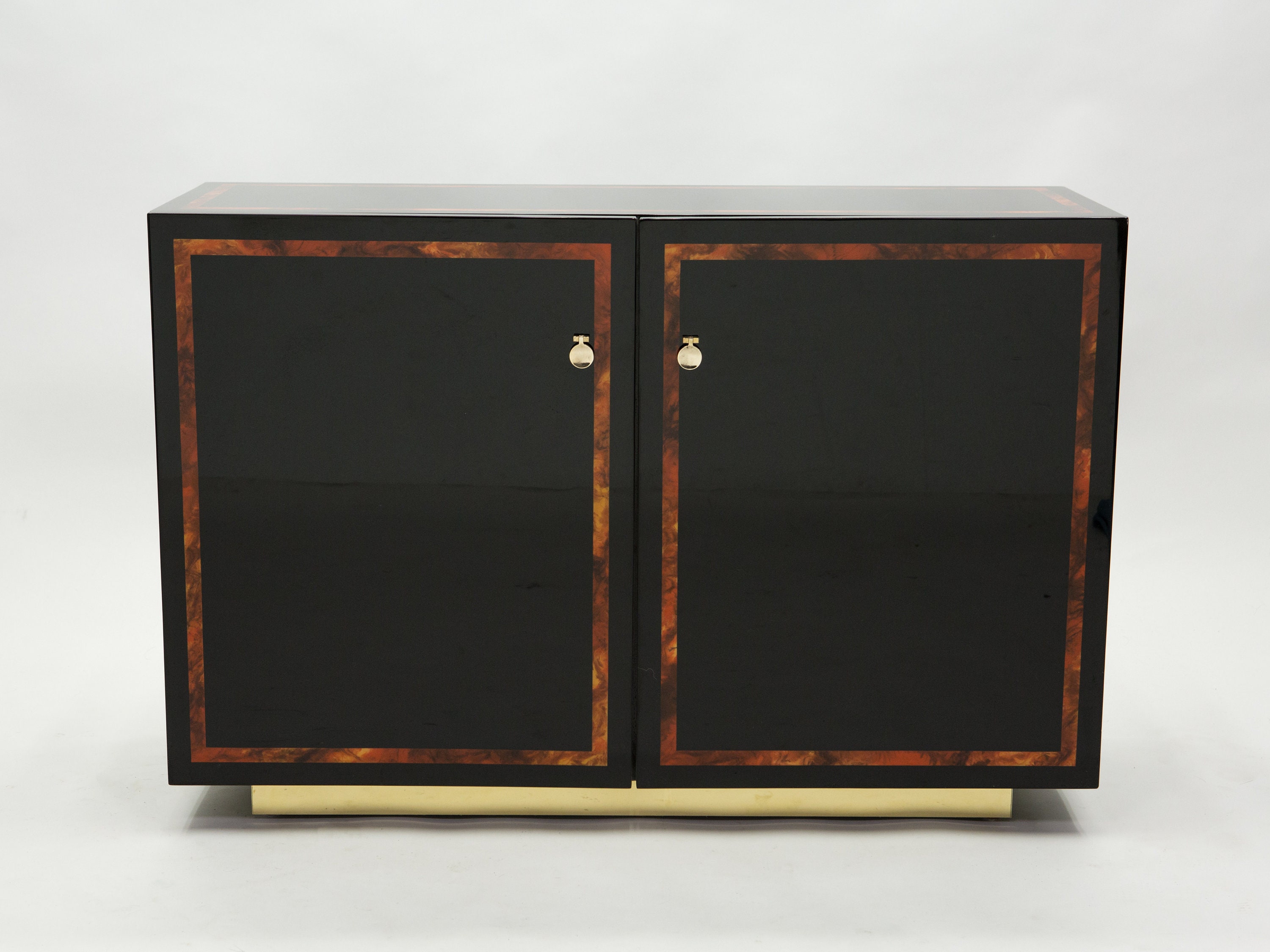 Black Lacquer Burl Wood