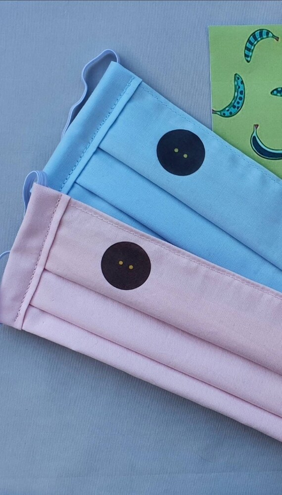 ADULT TEENS CHILDRENS Squash Face Masks 100 Cotton With Etsy