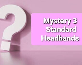 Bandeau standard Mystery 3 Pack - Bandeaux - Bandeau souple et extensible