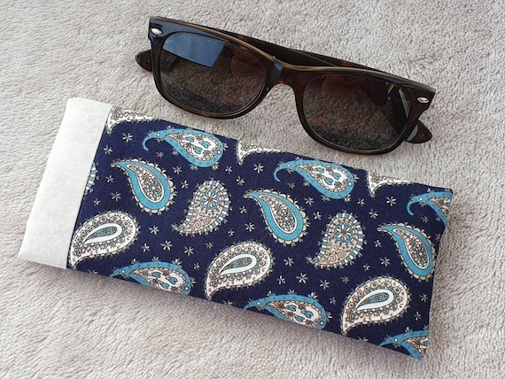 Padded Paisley Glasses Case, Adult Sun Glasses Case, Eye  display picture 3