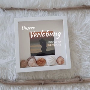 Aufkleber Unsere Verlobung Fur Bilderrahmen Heiratsantrag Etsy