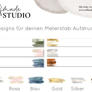 Meterstab mit Spruch Wenn Papa es nicht reparieren kann, sind wir am Arsch Farben, Namen, Zollstock personalisiert Name Hobby Handwerker image 4