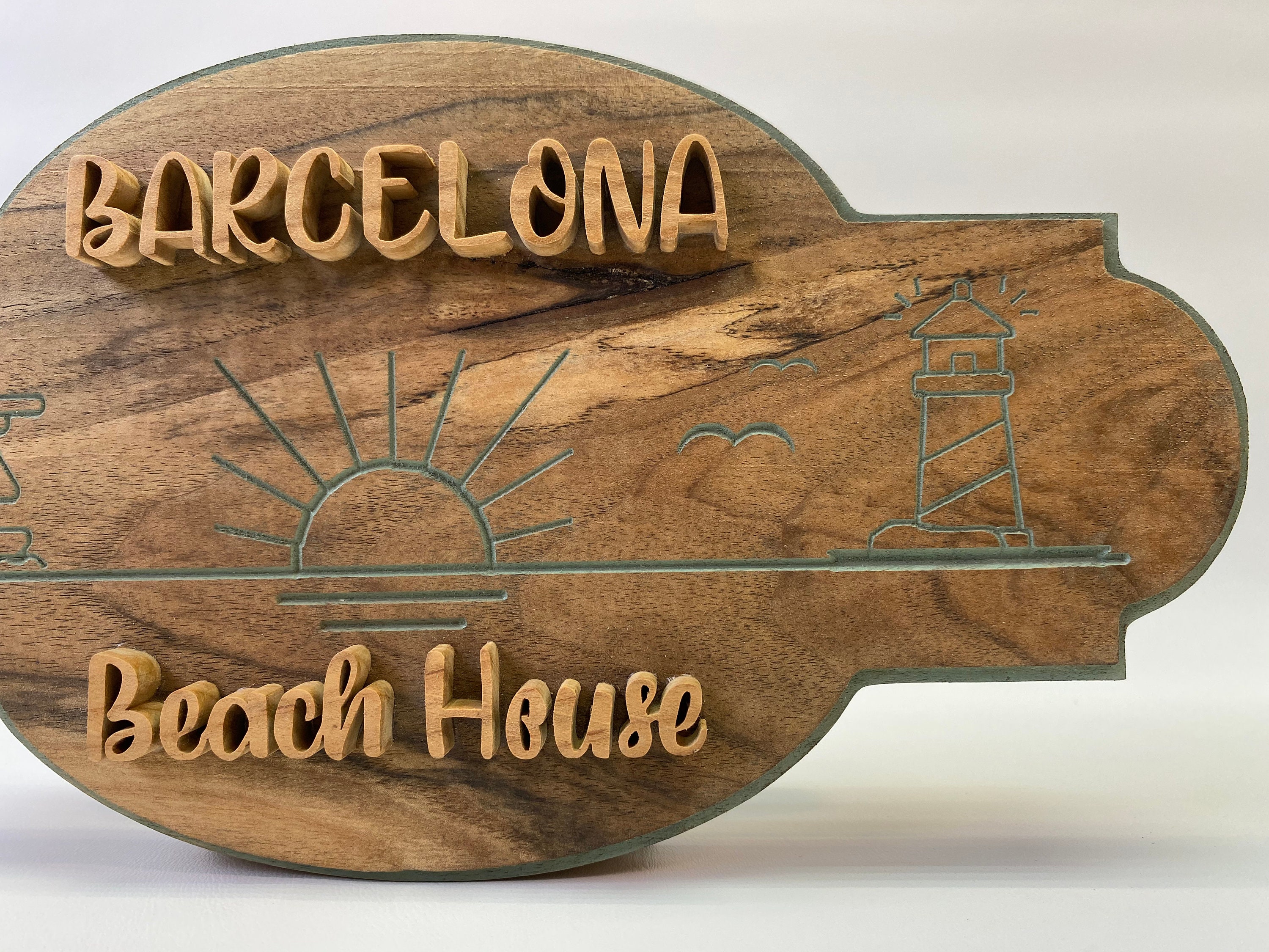 Wooden Signs Beach House Sign Etsy