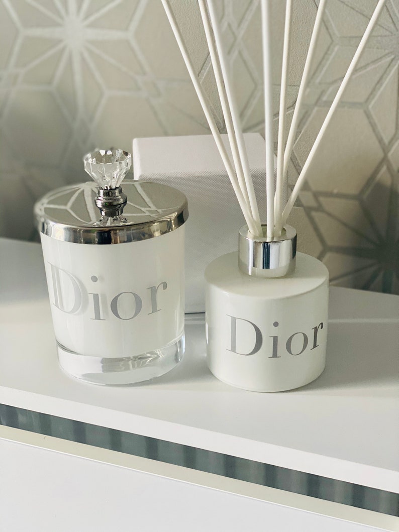 Dior Inspired Candle & Diffuser Gift Set Etsy