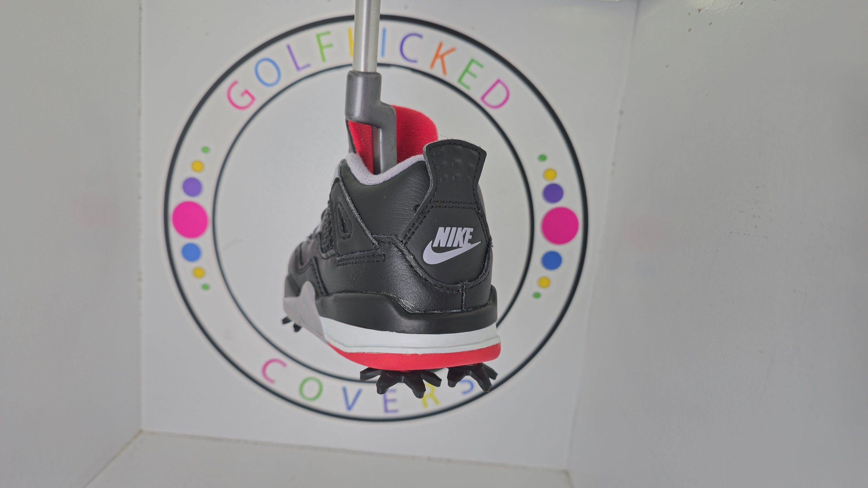 jordan 4 bred golf shoes