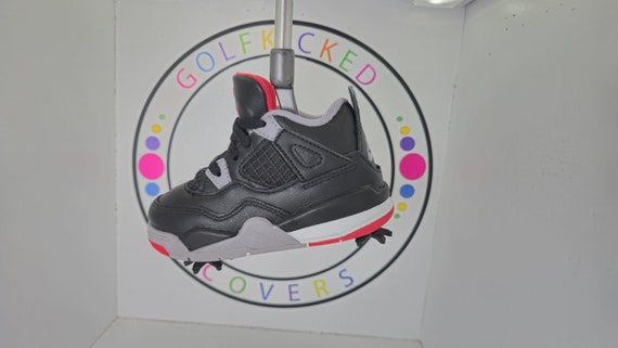jordan 4 bred golf shoes