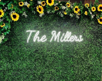 Wedding neon sign backdrop, Custom wedding light sign, Wedding neon sign for reception,Wedding neon sign background,Neon sign for photobooth