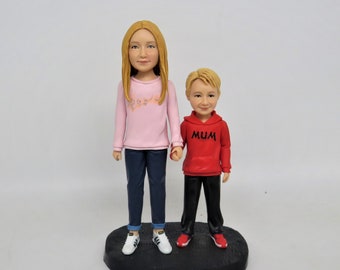 Custom 3D Portrait, Personalized Figurine, Custom Miniature Statue, 3D Printed Sculpture, Custom Couple Figure, Unique Gift Figure