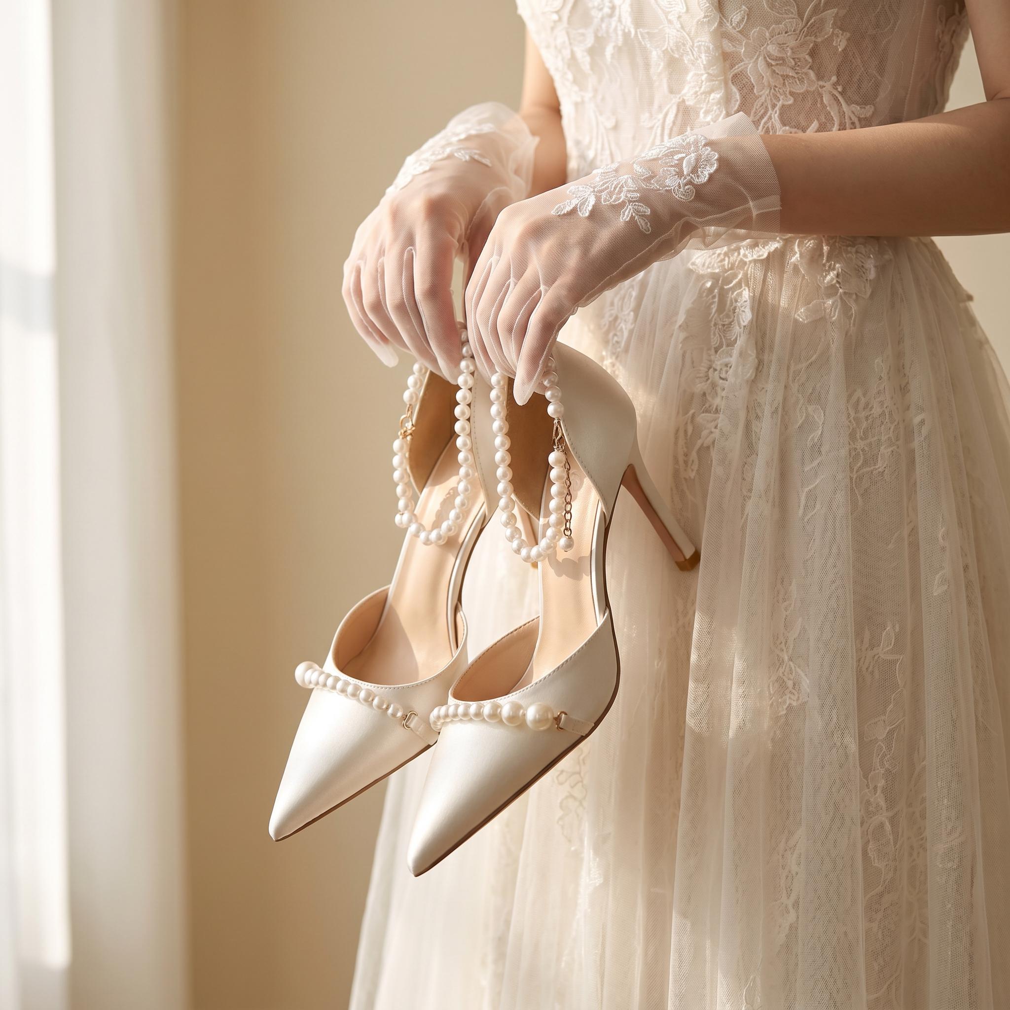 White Satin Bridal Heels - Etsy White Satin Bridal Heels - Etsy