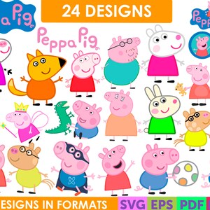 Download Peppa Pig Svg Etsy SVG, PNG, EPS, DXF File