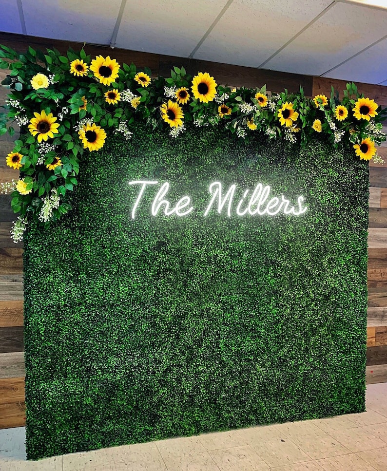 Wedding Neon Sign Backdrop Custom Wedding Light Sign Wedding Etsy