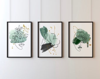 images Green Artwork Uk green wall art etsy